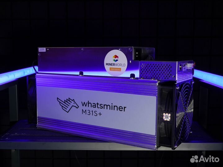 Майнер Вотсмайнер MicroBT M31s+ 74th NEW