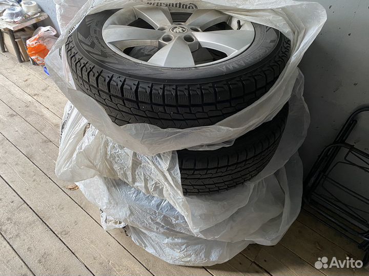 Колеса в сборе r17 зима Skoda Kodiaq