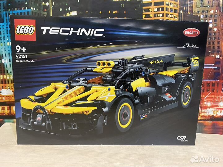 Конструктор Lego Бугатти Болид Техник 42151