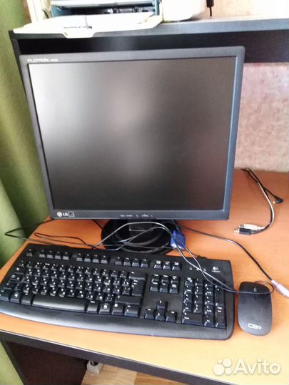 Продам монитор, мышь, клавиатуру