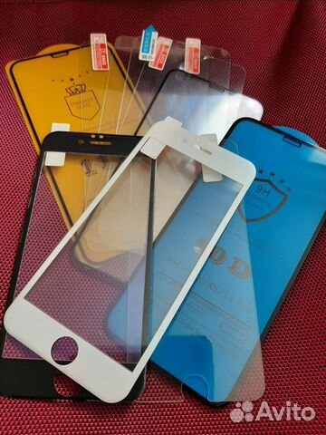 Защитные стекла iPhone 5д 5d 9h на айфон