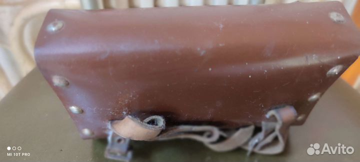 Бардачок для велосипеда ссср(кожа)