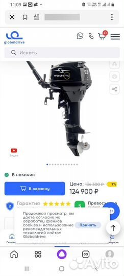 Лодочный мотор