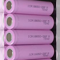 Аккумулятор ICR 18650 2600mAh 3.7v ёмкость реальн