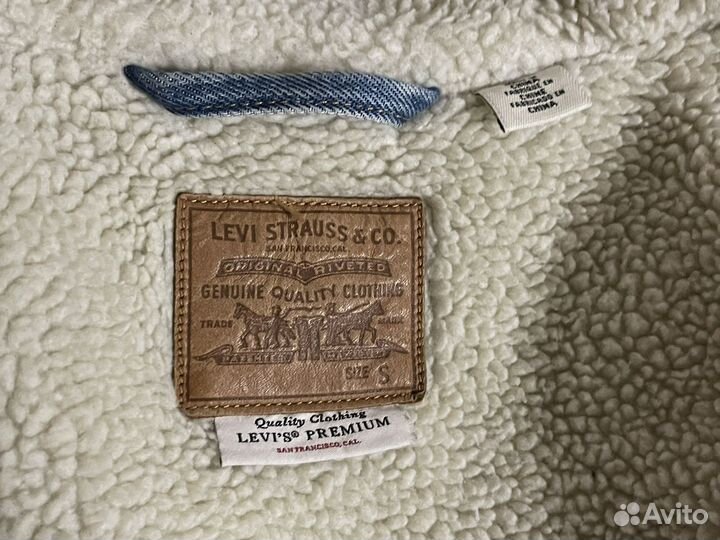 Куртка Levi's sherpa женская S