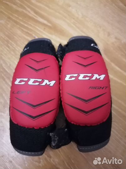 Налокотники хоккейные CCM, размер YT Large