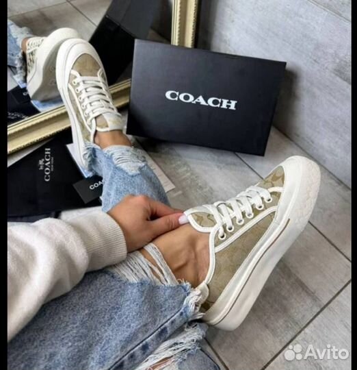 Кеды coach новые