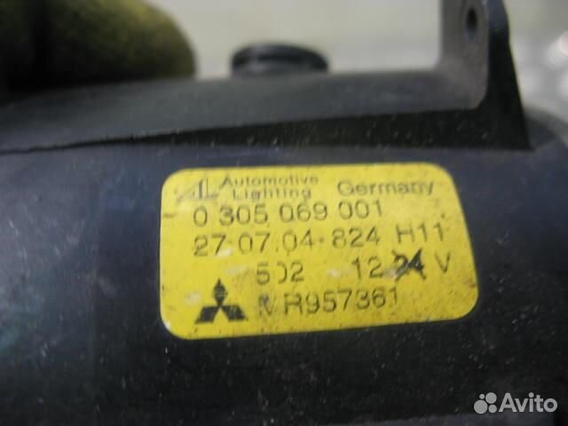 Противотуманка левая mitsubishi Colt Z34 VI 2004