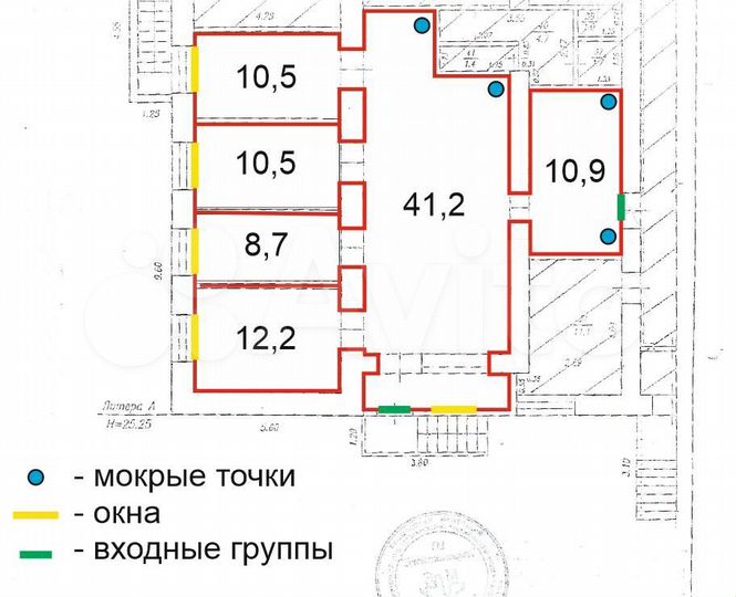 Свободного назначения, 95 м²