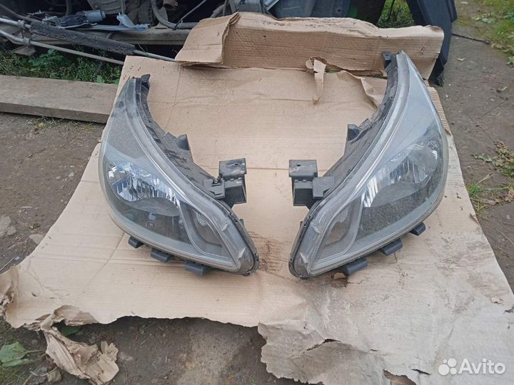 Фары киа рио 4