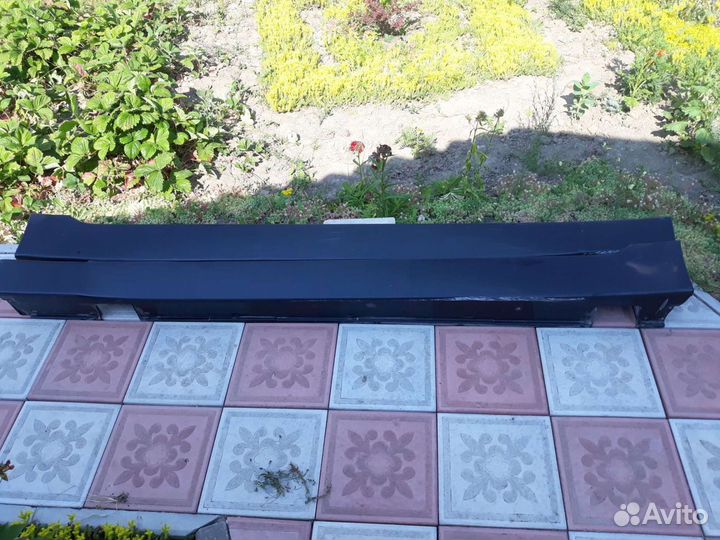 Пластиковые пороги на бмв е60