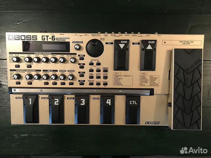 Гитарный процессор boss GT-6