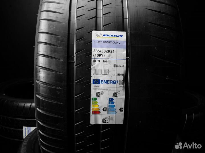 Michelin Pilot Sport Cup 2 275/35 R20 и 335/30 R21 109Y