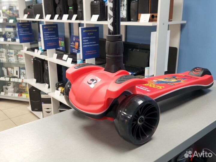 Самокат детский новый