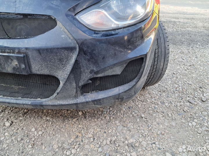 Бампер Хендай Солярис 1