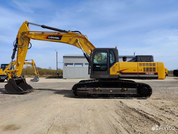 Гусеничный экскаватор Lovol FR330D, 2022