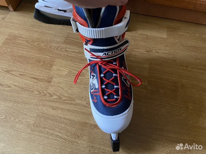 Коньки подростковые, раздвижные