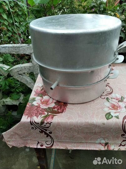 Кастрюля алюминиевая