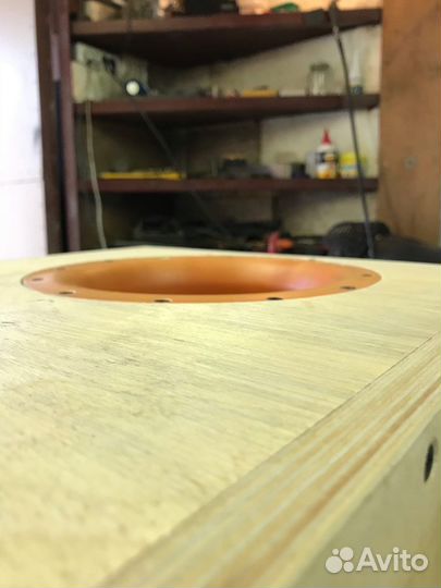 Короб под 12 сабвуфер на трубе