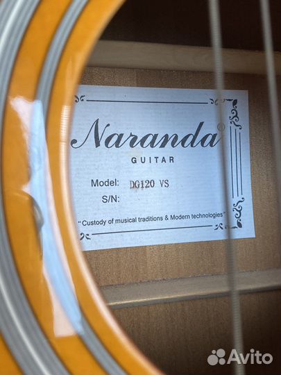 Акустическая гитара Naranda DG120VS