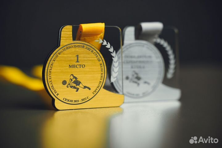 Медаль акриловая 60*60