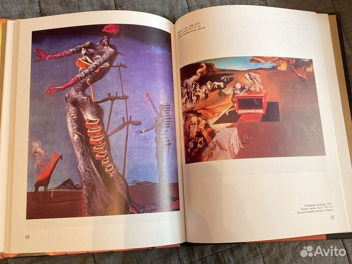 Книги по искусству и живописи Дали