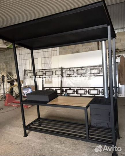 Мангал лофт