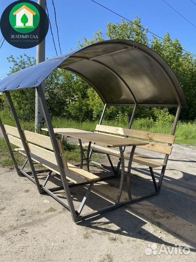 Беседка из поликарбоната