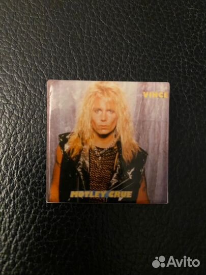 Motley Crue / Vince Neil значки, 1989г, Канада