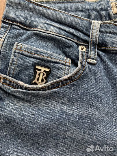 Шорты джинсовые Бёрбери (532-2)