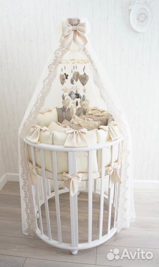 Бортики в детскую кроватку