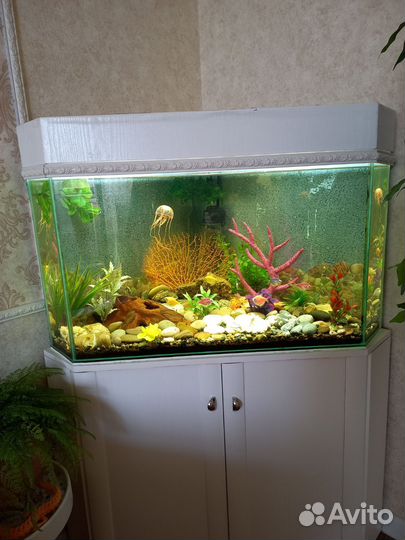Аквариум с тумбой