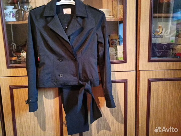 Школьный костюм брючный для девочки