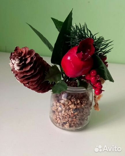 Флорариум новогодний поделки в садик школу