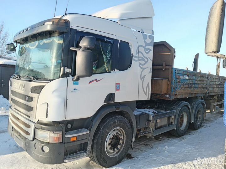 Scania P400CA с полуприцепом, 2012