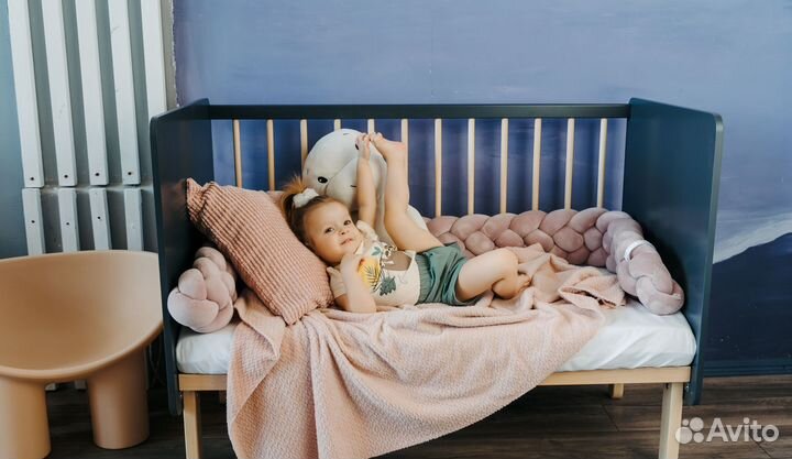 Кроватка для новорожденных Лея