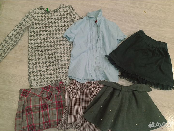 Большой пакет одежды и обуви на 116-122