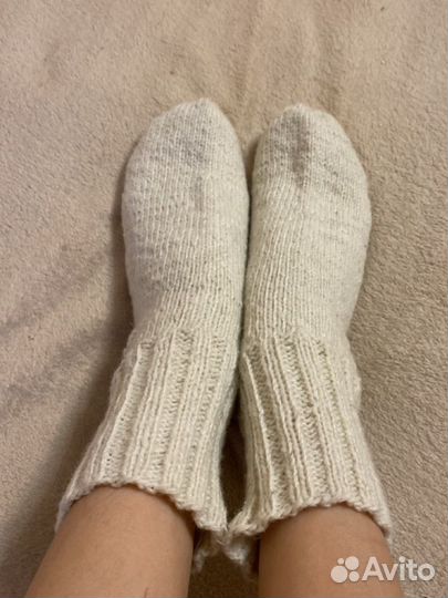 Шерстяные носки ручной вязки (36-43 размеры)