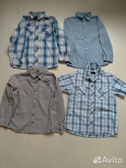 Рубашки школьные