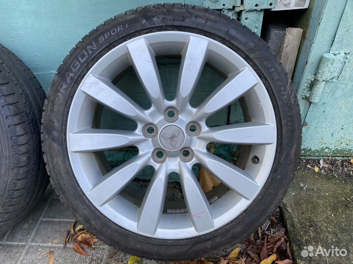 Колеса RalliArt 22 год Pirelli lancer 10 Mitsu