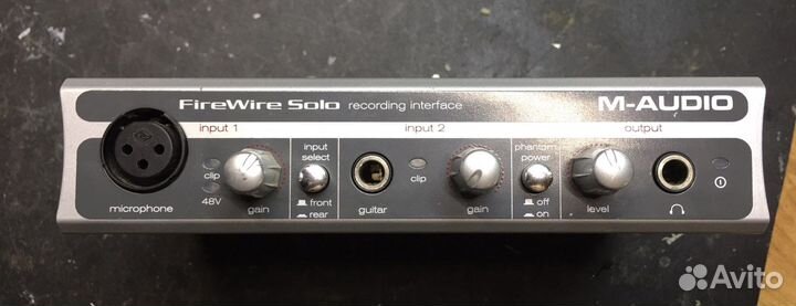Внешняя звуковая карта m audio fire wire solo