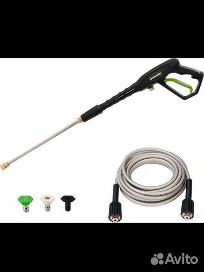 Новая мойка Greenworks GPW2000II, 140Bar