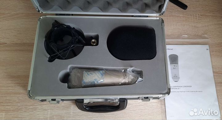 Микрофон Behringer b-1 я + кабель Xlr и pop-filter
