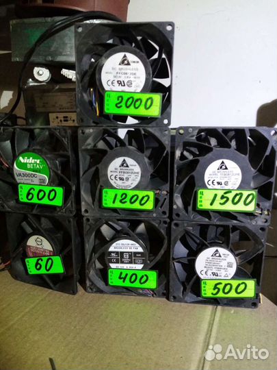 Сверхмощные турбо вентиляторы серверные
