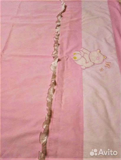 Детский,плотный пододеяльник в кроватку, Переноска