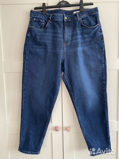 Джинсы marks & spencer mom 18 размер (52 рос.)