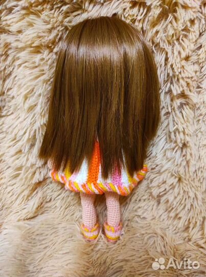 Кукла. Ручная работа. Вязаные игрушки