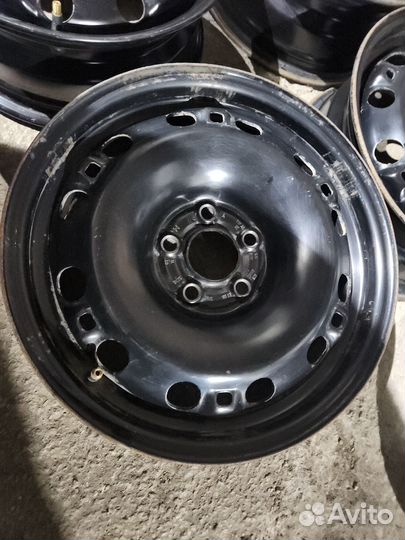 Диски штампованные R15 5/100