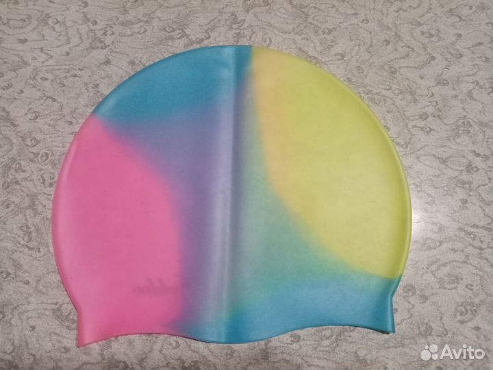 Силиконовая шапочка для бассейна детская