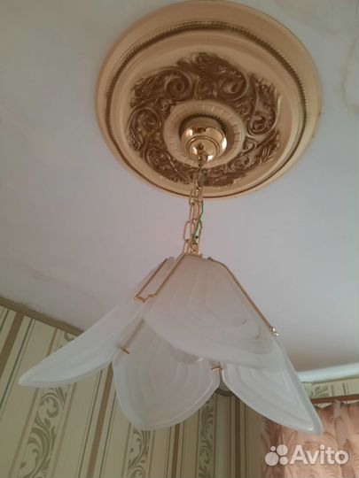 Люстра потолочная бу